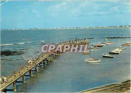 Moderne Karte Pornichet la Baule (L Atl) la jetee