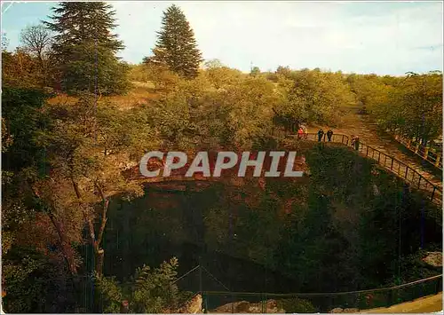 Cartes postales moderne Gouffre de Padirac L'Orifice du gouffre 100 m de poutour 35 m de diametre