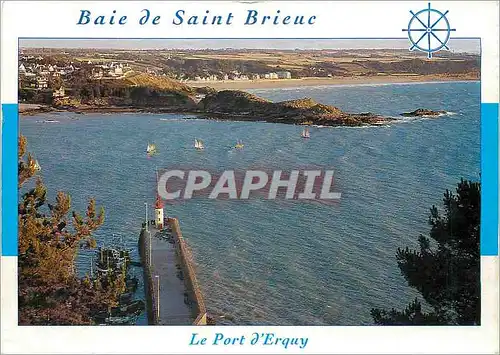 Cartes postales moderne Baie de Saint Brieuc Le Port d'Erquy