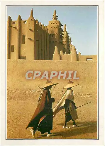 Cartes postales moderne Mali Djenne la mosquee d'argile
