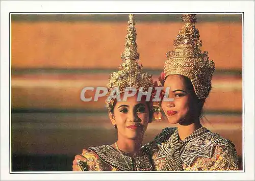 Cartes postales moderne Thailand Bangkok Danseuses