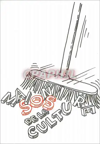 Cartes postales moderne Rue St Helier Rennes Maison de la culture