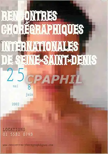 Moderne Karte rencontres choregrephiques Internationales de Seine Saint denis