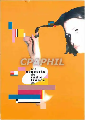 Cartes postales moderne Les Concerts de radio France 2002 2003
