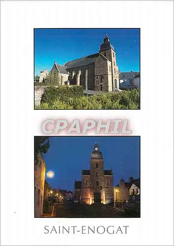 Cartes postales moderne La Cote d'Emeraude St Enogat Dinard (I et V) L'Eglise