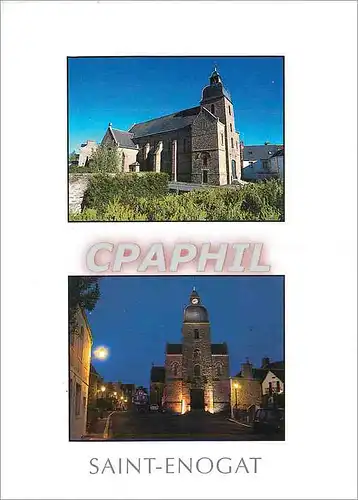 Moderne Karte St Enogat Dinard (I et V) L'eglise