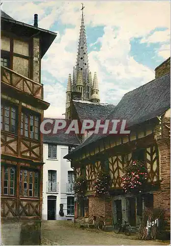 Cartes postales moderne Josselin (Morbihan) Vieilles Maisons du XVIe s