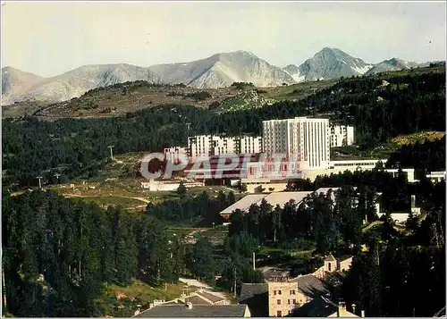 Cartes postales moderne Au coeur de la Cerdagne Font Romeu (Pyr Orientales) Vue aerienne du Centre Pre Olympique
