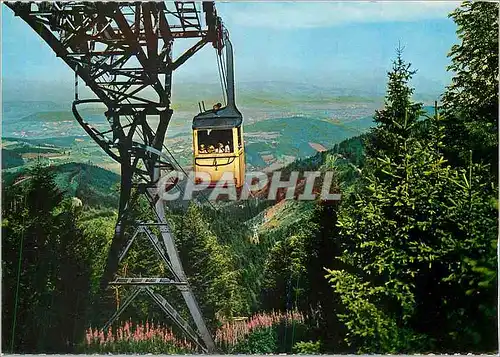 Cartes postales moderne Freiburg im Breisgau Schwebebahn zum Schauinland (1286m)