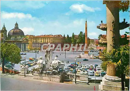 Moderne Karte Roma Place du Peuple