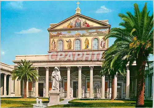 Cartes postales moderne Roma Basilique de St Paul