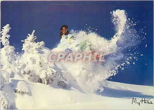 Cartes postales moderne Ski