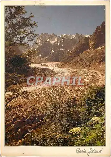 Cartes postales moderne Images de chez nous La mer de glace