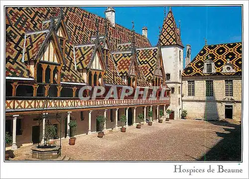 Cartes postales moderne L'Hotel de Beaune la cour d'honneur