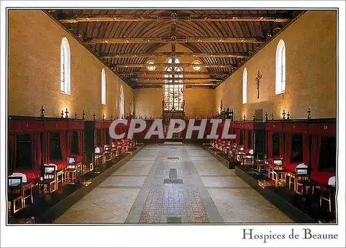 Cartes postales moderne L'Hotel Dieu Beaune La salle desPovres au fond de la chapelle