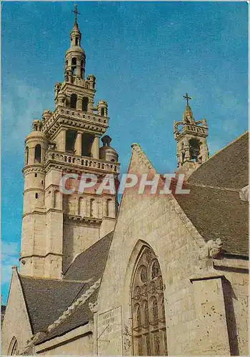 Cartes postales moderne Roscoff (Finistere) L'eglise N D de Kroas Baz