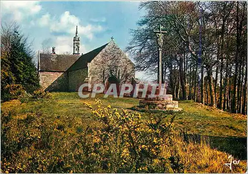 Cartes postales moderne La Bretagne en couleurs La chapelle de Saint Gidas en Bretagne