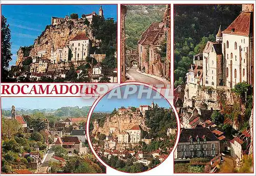 Cartes postales moderne Rocamadour Lot 21e site de France