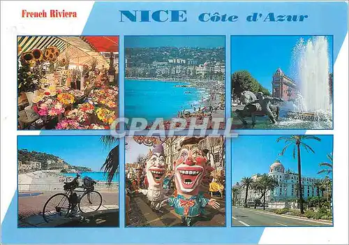 Cartes postales moderne Nice d'Azur Nice (A M)