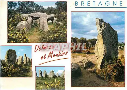 Moderne Karte Dolmers et Menhirs