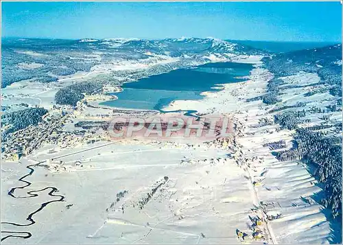 Cartes postales moderne Le Sentier l'Orient lac de Joux et dent de Vaulion