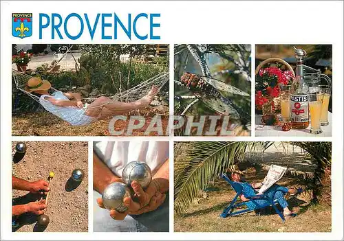 Cartes postales moderne Provence Farniente et Loisirs estivals