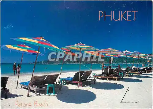 Moderne Karte Phuket Patong Beach