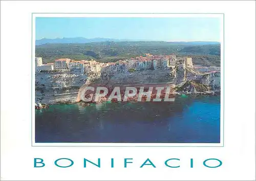 Moderne Karte Bonifacio la Corse
