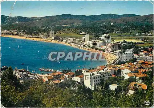 Cartes postales moderne La Cote des Maures Le Lavandou (Var) Vue generale