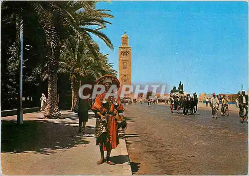 Cartes postales moderne Marrakech La Koutoubia