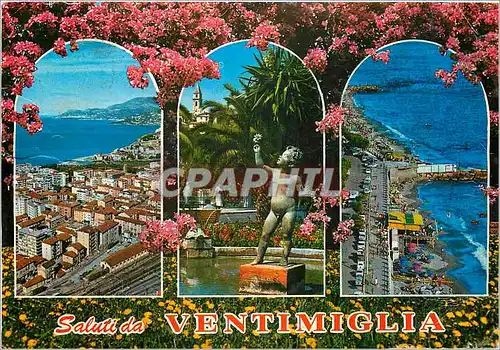 Cartes postales moderne Saluti da Ventimigla