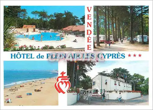 Cartes postales moderne Camping Caravaning les Cypres St Gilles Croix de Vie (Vendee)