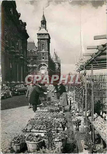 Cartes postales moderne Paris Le marche aux fleurs