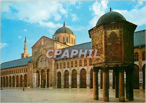 Cartes postales moderne Damas Mosquee des Omayyades