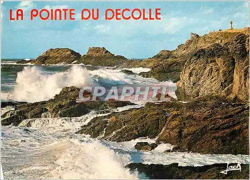 Cartes postales moderne La Cote d'Emeraude Saint Lunaire La pointe du Decolle
