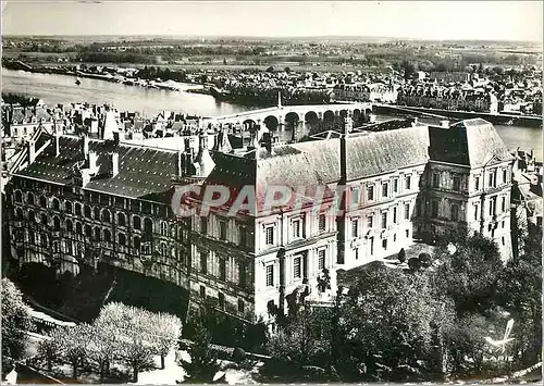 Moderne Karte Blois (Loir et Cher) le Chateau