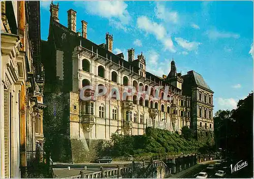 Cartes postales moderne Blois (Loir et Cher) L'aile Francois 1e facade des Loges (1515 1524) du chateau