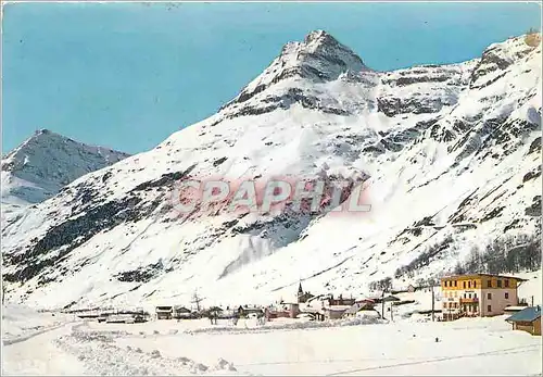 Cartes postales moderne Bonneval 1880 m (Savoie) Parc national de la Vanoise l'Aiguille des Rocher (3 160 m)