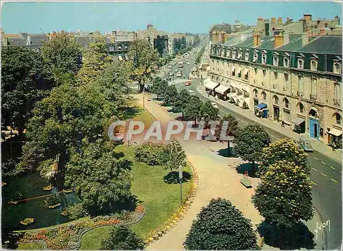 Cartes postales moderne Bordeaux Place Gambetta et cours Georges Clemenceau