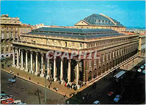 Cartes postales moderne Bordeaux Le Grand Theatre