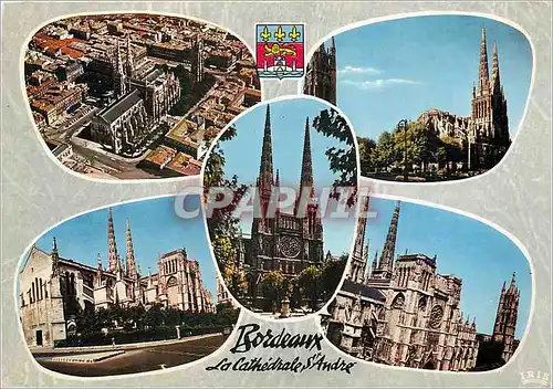 Cartes postales moderne Bordeaux La Cathedrale Saint Andre (XIIe XIVe s)