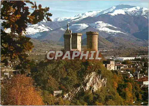 Cartes postales moderne Foix le chateau fort des Comtes de Foix (XI XIVe s)