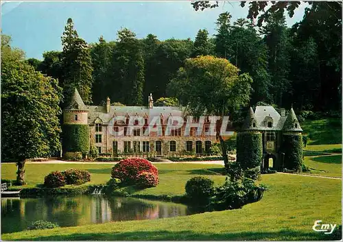 Moderne Karte La Normande Pittoresque Environs de Cherbourg (Manche) Chateau de Nacqueville (XVIe s)