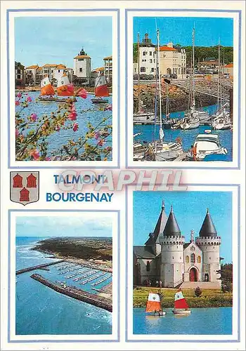 Cartes postales moderne Talmont Bourgenay (Vendee) Le village du Lac et Port Bourgenay