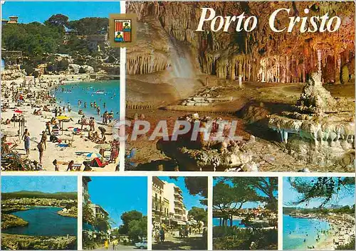 Cartes postales moderne Mallorca Porto Cristo Divers aspects