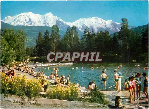 Cartes postales moderne Les Lacs de la Cavettaz dans un cadre merveilleux