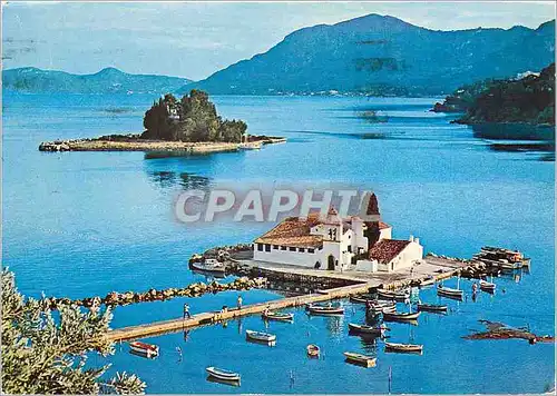 Cartes postales moderne Corfu Pontikonisi Mouse Island