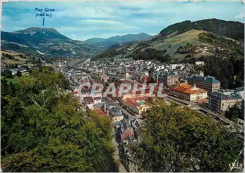 Cartes postales moderne La Bourboule (P de D) (Alt 852 m) Station Thermale et Touristique vue generale