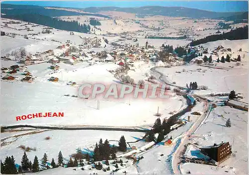 Moderne Karte Rochejean (Doubs) Alt 950 m