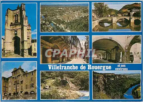 Cartes postales moderne Villefranche de Rouergue et ses environs